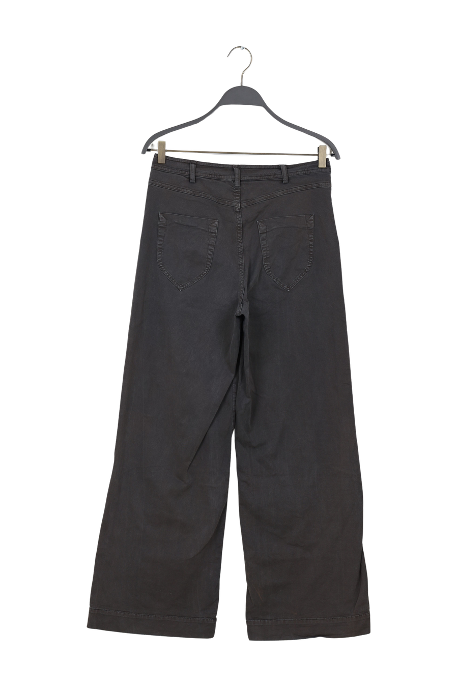 PreLoved Dalia - Canvas organic wide leg pant - L 2 - Rabens Saloner - DK
