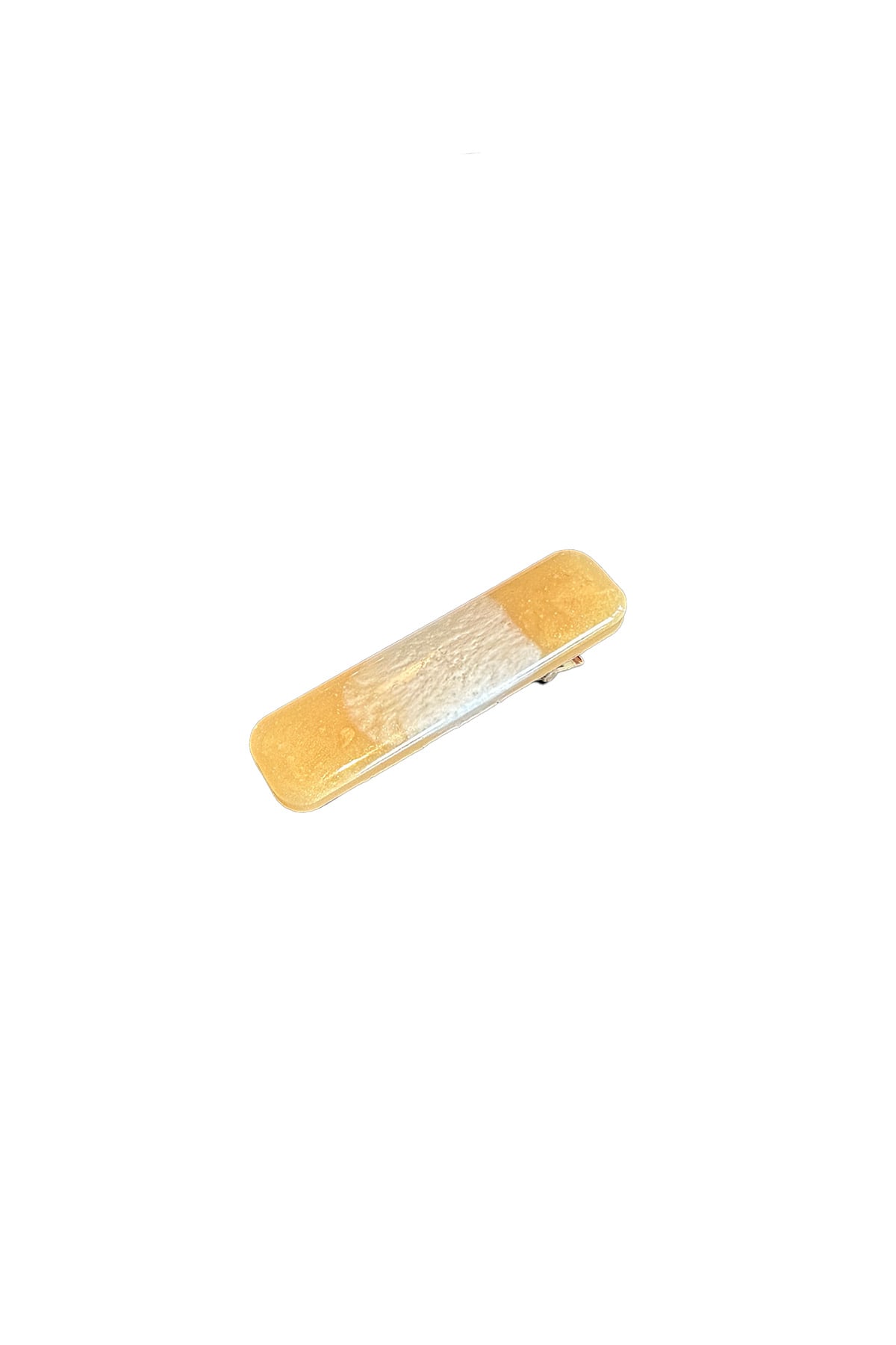 Hair Clip Mini - Zia I Yellow Stripe Yellow Stripe O/S 1 - Rabens Saloner - DK