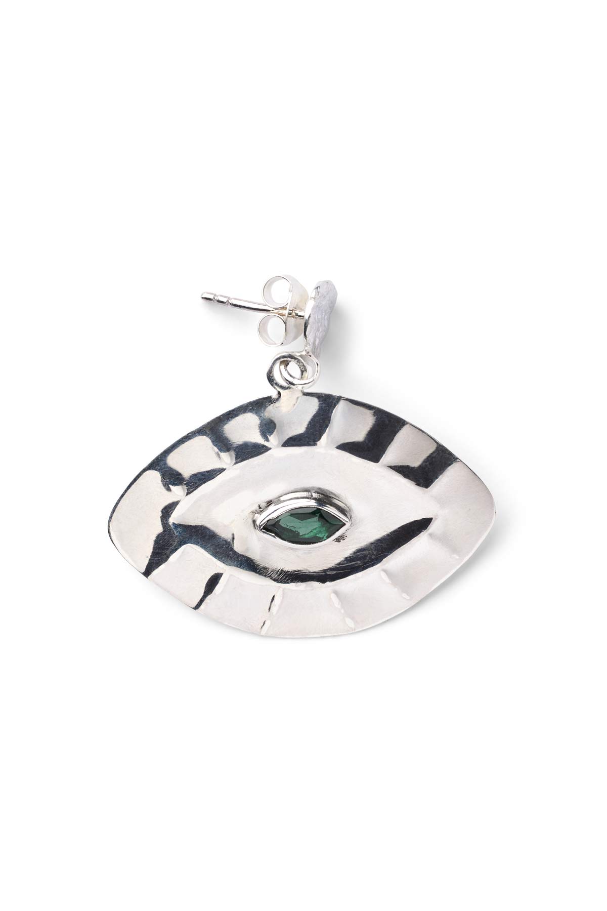 Giant Eye Earring - Nafsu I Silver Silver 1 - Rabens Saloner - DK