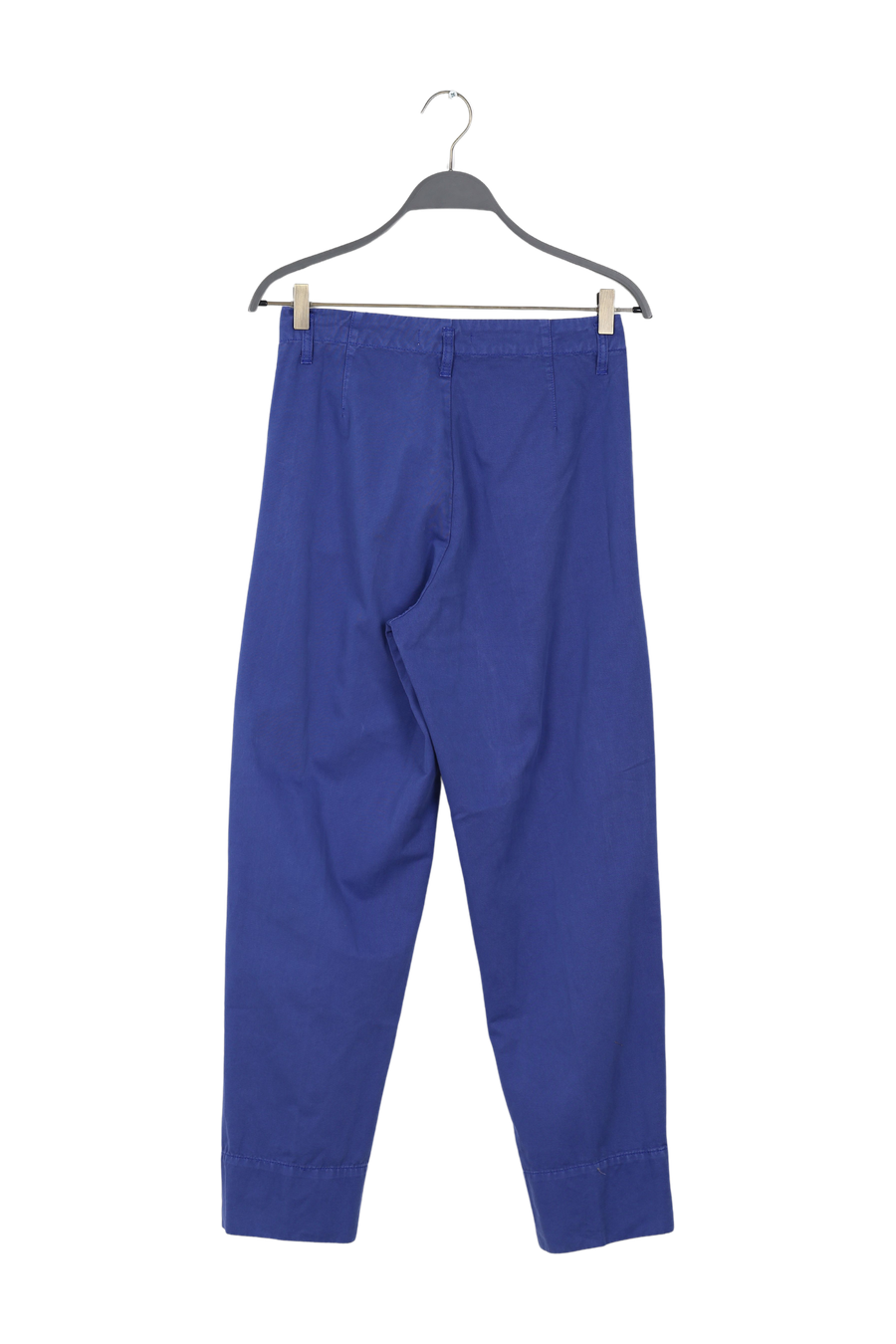 PreLoved Raina - Canvas light pleat pant I Workwear blue - XS