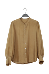 PreLoved Ruza - Angled gather full slv shirt - XL 2 - Rabens Saloner - DK