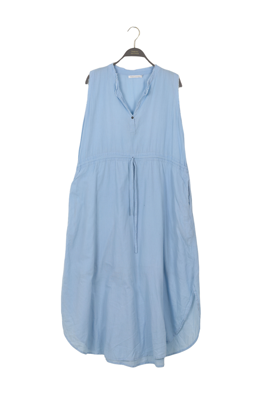 PreLoved Vilde - Cotton drawstring dress I Black - S 1 - Rabens Saloner - DK