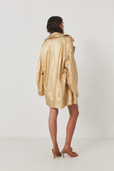 Jacqline - Midas gold jacket I Gold