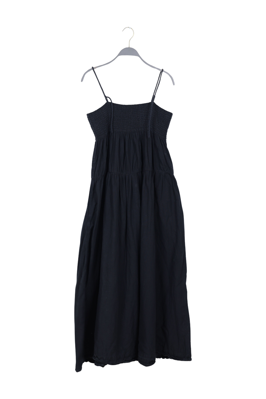 PreLoved Dodo - Cotton smock tier dress I Black - L