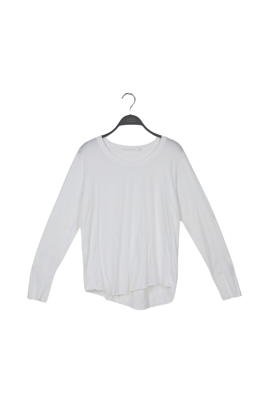 PreLoved Annabelle - Paper jersey L/S T-shirt - XL WHITE XL 1 - Rabens Saloner - DK