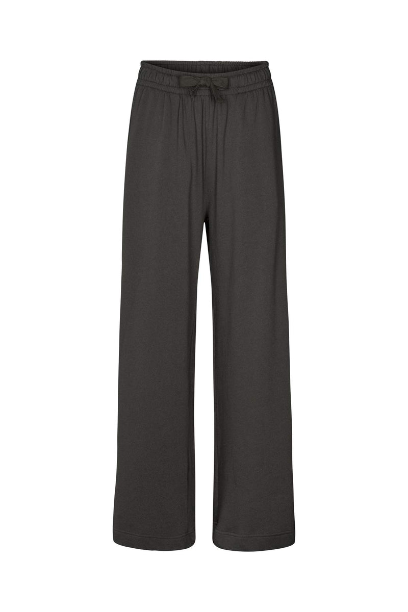 Calla - Light stretch relaxed pants I Faded black Faded black XS 4 - Rabens Saloner - DK