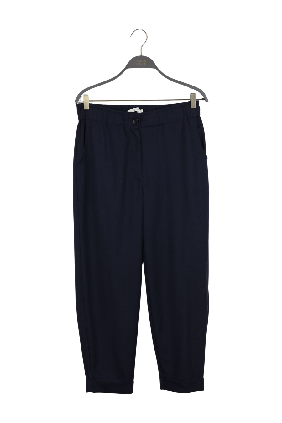 PreLoved Francine - Light tailoring casual pants - S NAVY S 1 - Rabens Saloner - DK