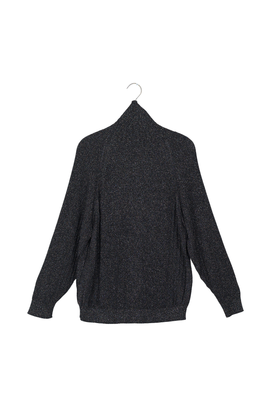 PreLoved Pam - Lurex rib FN sweater - M/L 2 - Rabens Saloner - DK