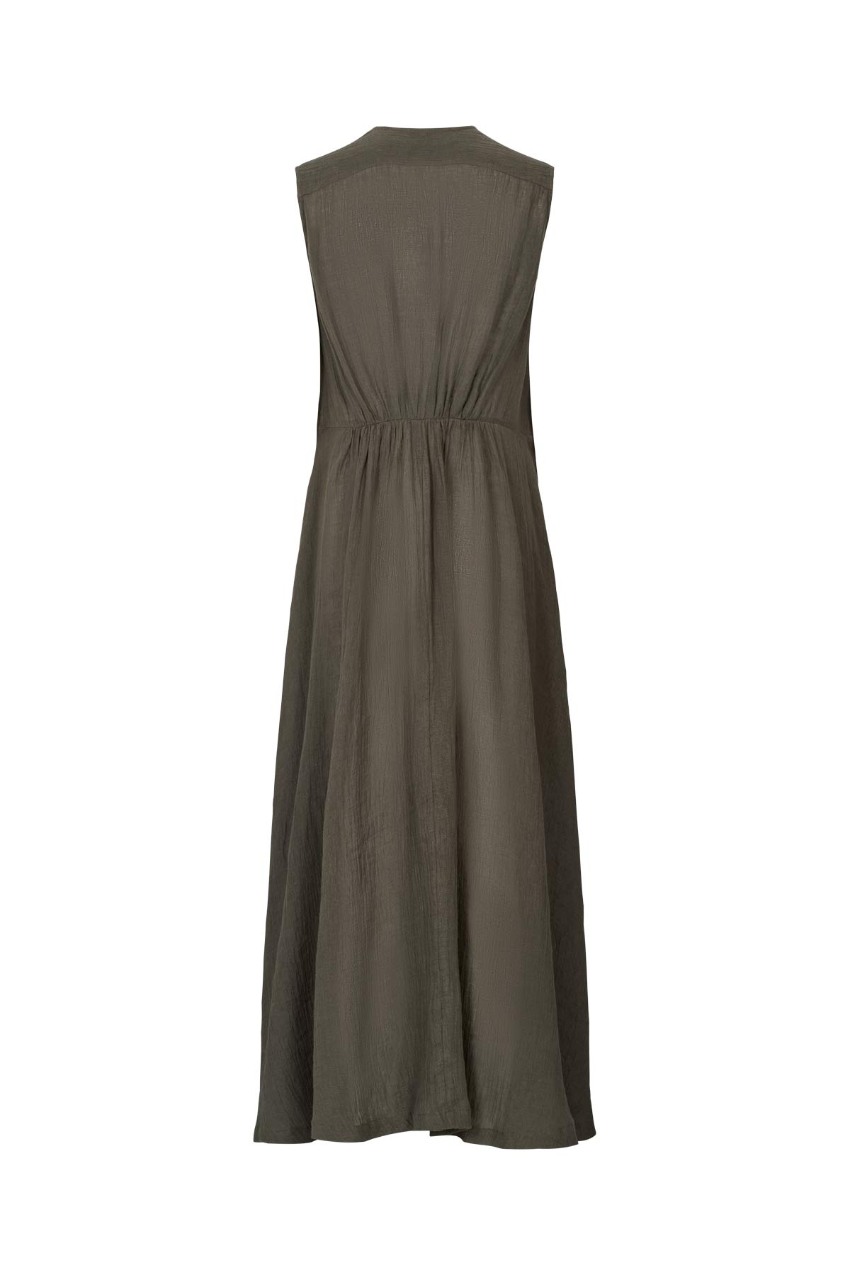 Kimber - Crinkled dress I Faded black 9 - Rabens Saloner - DK