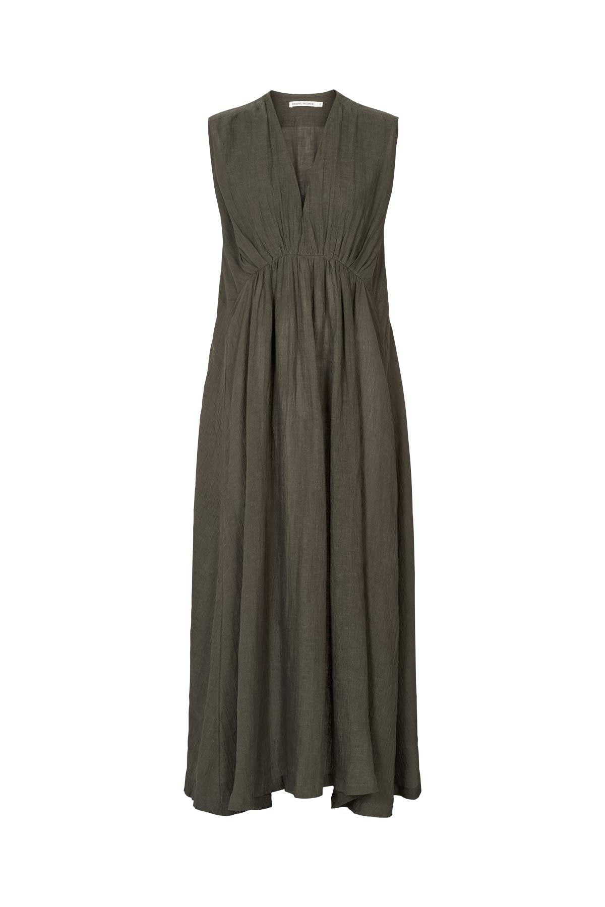 Kimber - Crinkled dress I Faded black 8 - Rabens Saloner - DK