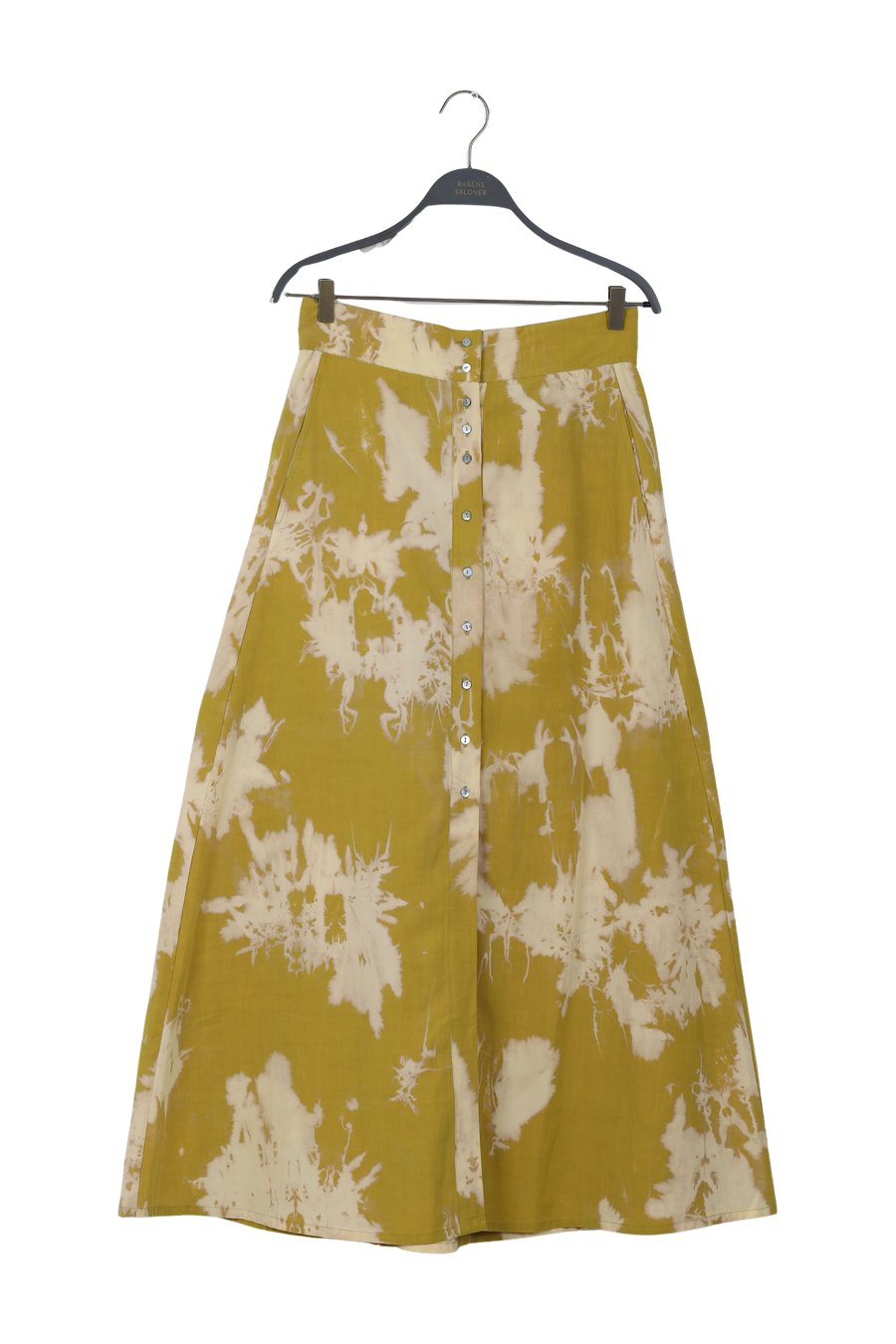 PreLoved Natja - Misty button skirt I Golden mustard combo - S