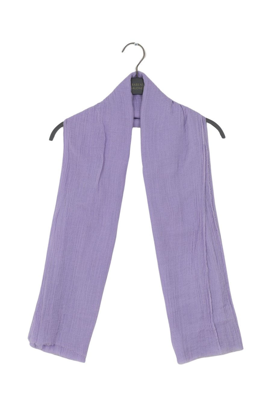 PreLoved Dorde - Cotton gauze scarf I Violet - O/S Violet O/S 1 - Rabens Saloner - DK