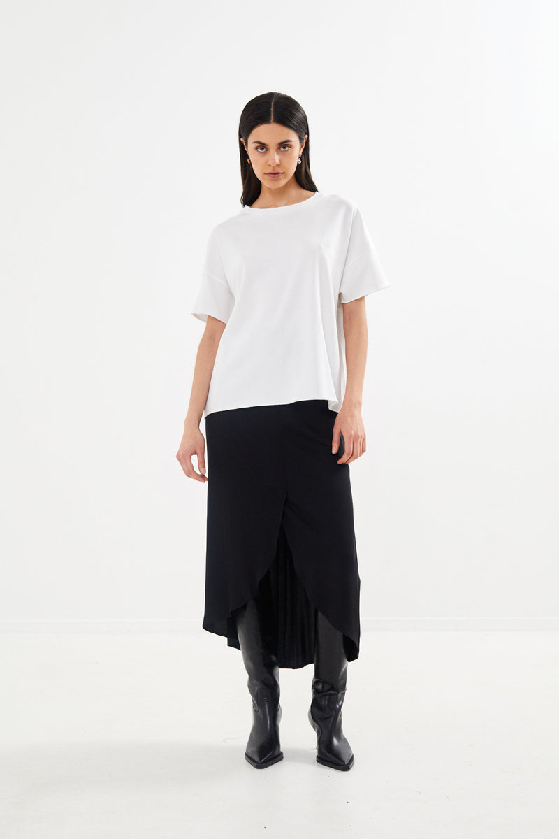 Noelle - Solid tulip skirt    2 - Rabens Saloner - DK