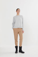Nina - Canopy relaxed fit pant I Tobacco    1 - Rabens Saloner - DK