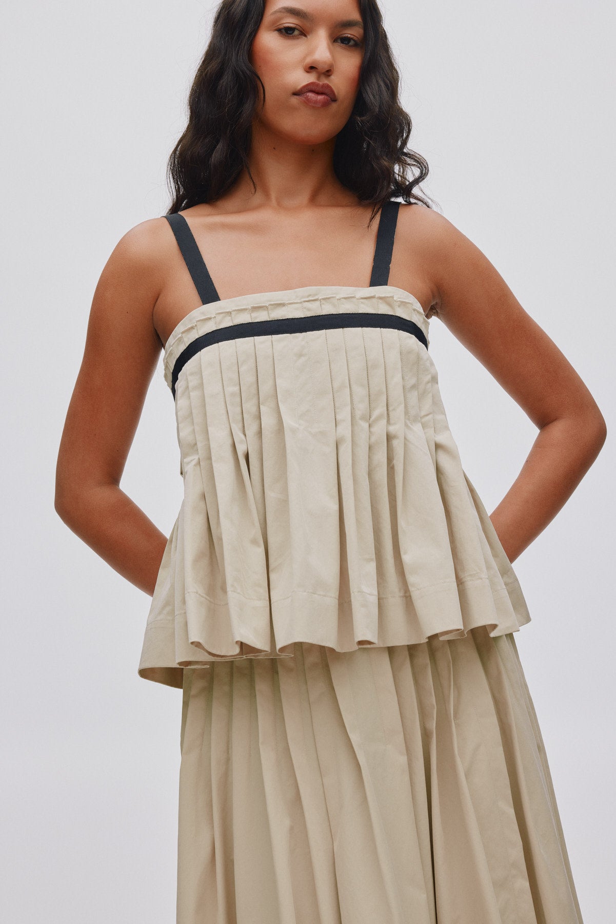 Tasmin - Light fusion top I Sand 8 - Rabens Saloner - DK