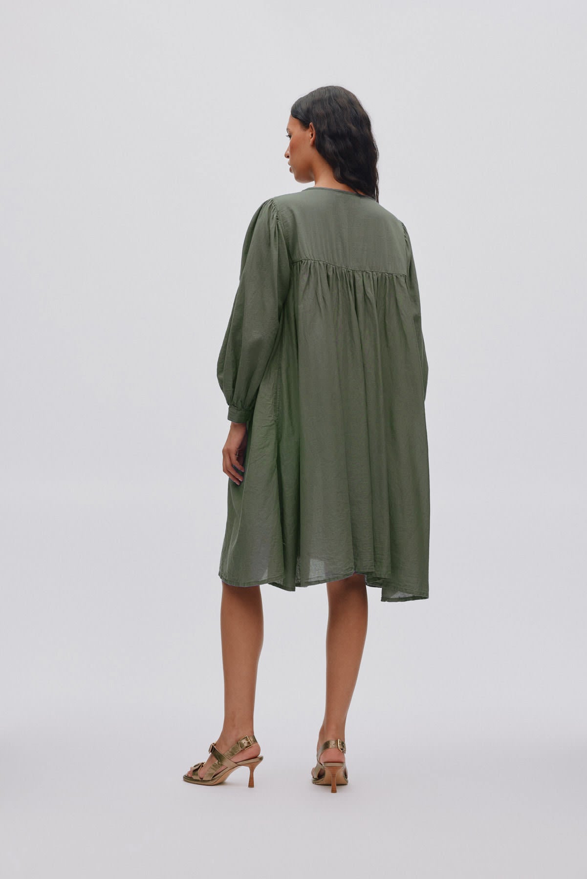 Elda - Cotton full sleeve dress I Macadan 3 - Rabens Saloner - DK