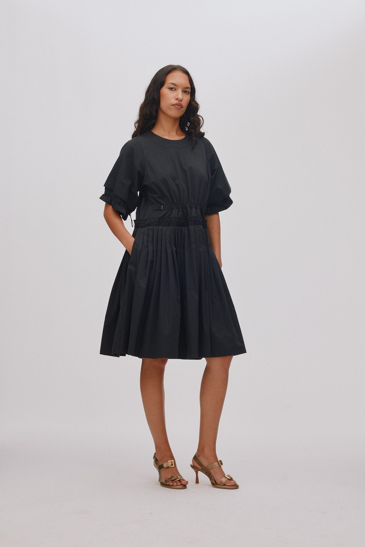Telma - Light fusion dress I Caviar Black 1 - Rabens Saloner - DK