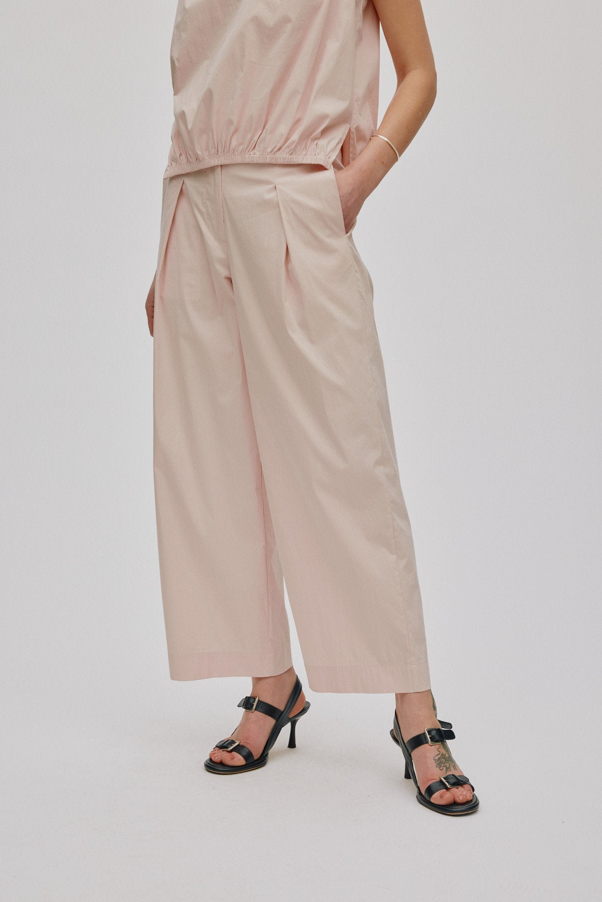 Enel - Papery parallel pants I Powder 2 - Rabens Saloner - DK