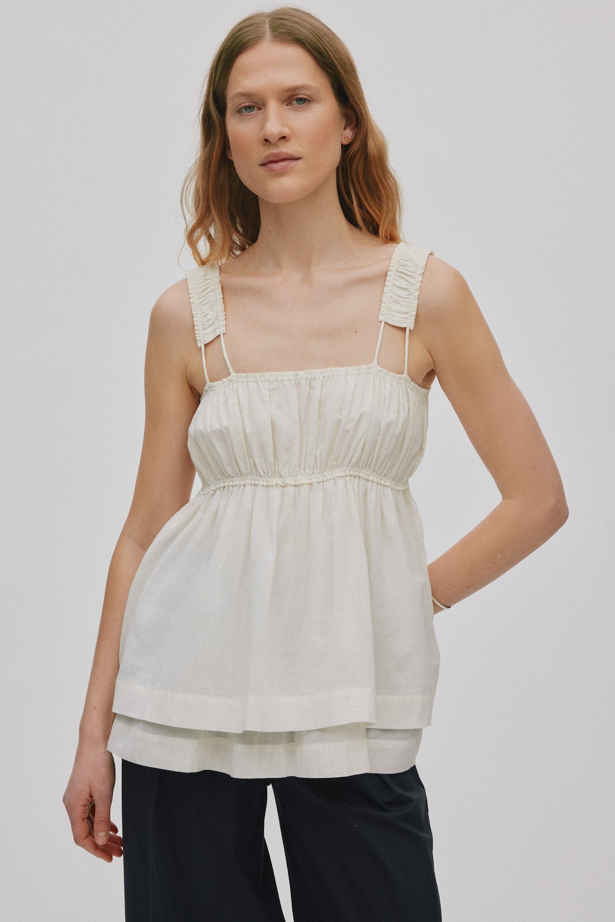 Galia - Multi layer top I Bone 2 - Rabens Saloner - DK