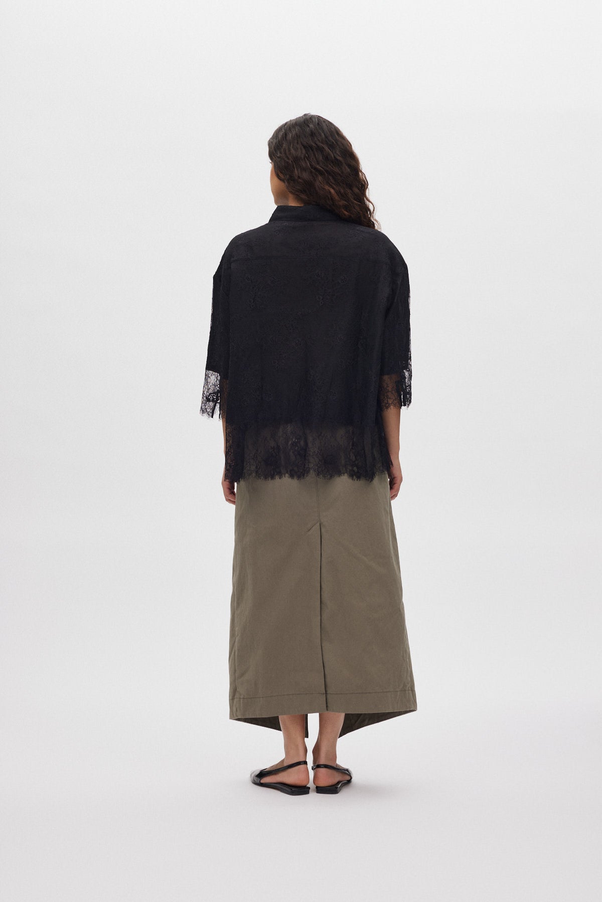 Moly - Utility long skirt I Asphalt 5 - Rabens Saloner - DK