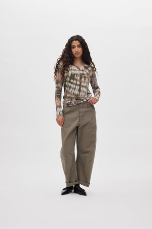 Xenia - Lava jersey t-shirt I Rust combo Rust combo XS 1 - Rabens Saloner - DK
