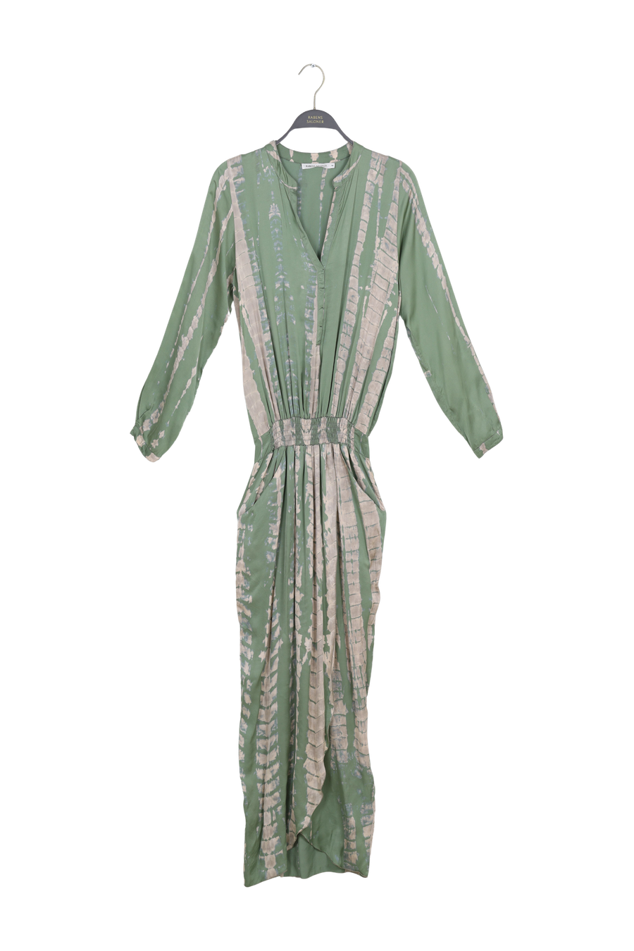 PreLoved Vera - Bamboo wrap over dress I Mist combo - M 1 - Rabens Saloner - DK