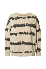 Natalia - Vista print sweatshirt I Oyster combo Oyster combo XS/S  3 - Rabens Saloner - DK