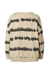 Natalia - Vista print sweatshirt I Oyster combo    4 - Rabens Saloner - DK