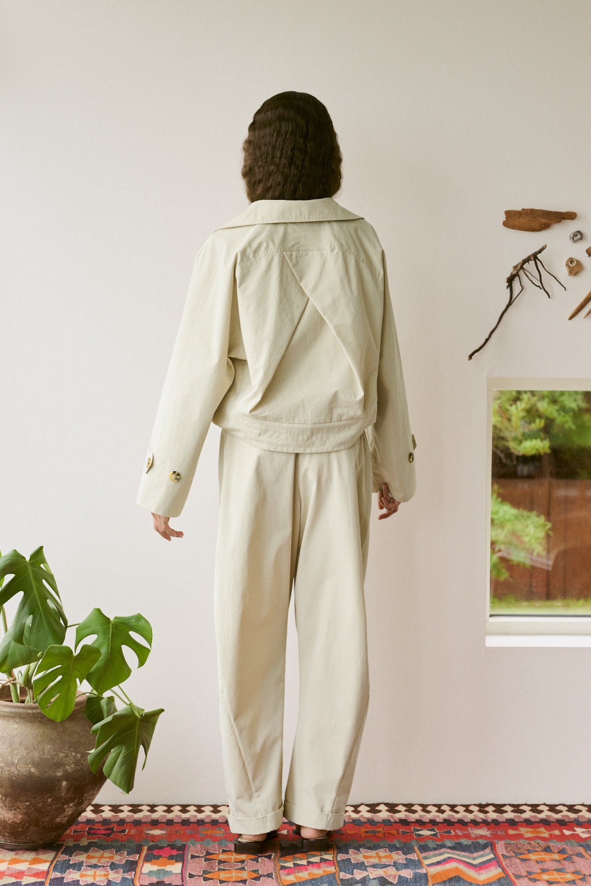 Tilla - Light fusion jacket I Sand 8 - Rabens Saloner - DK