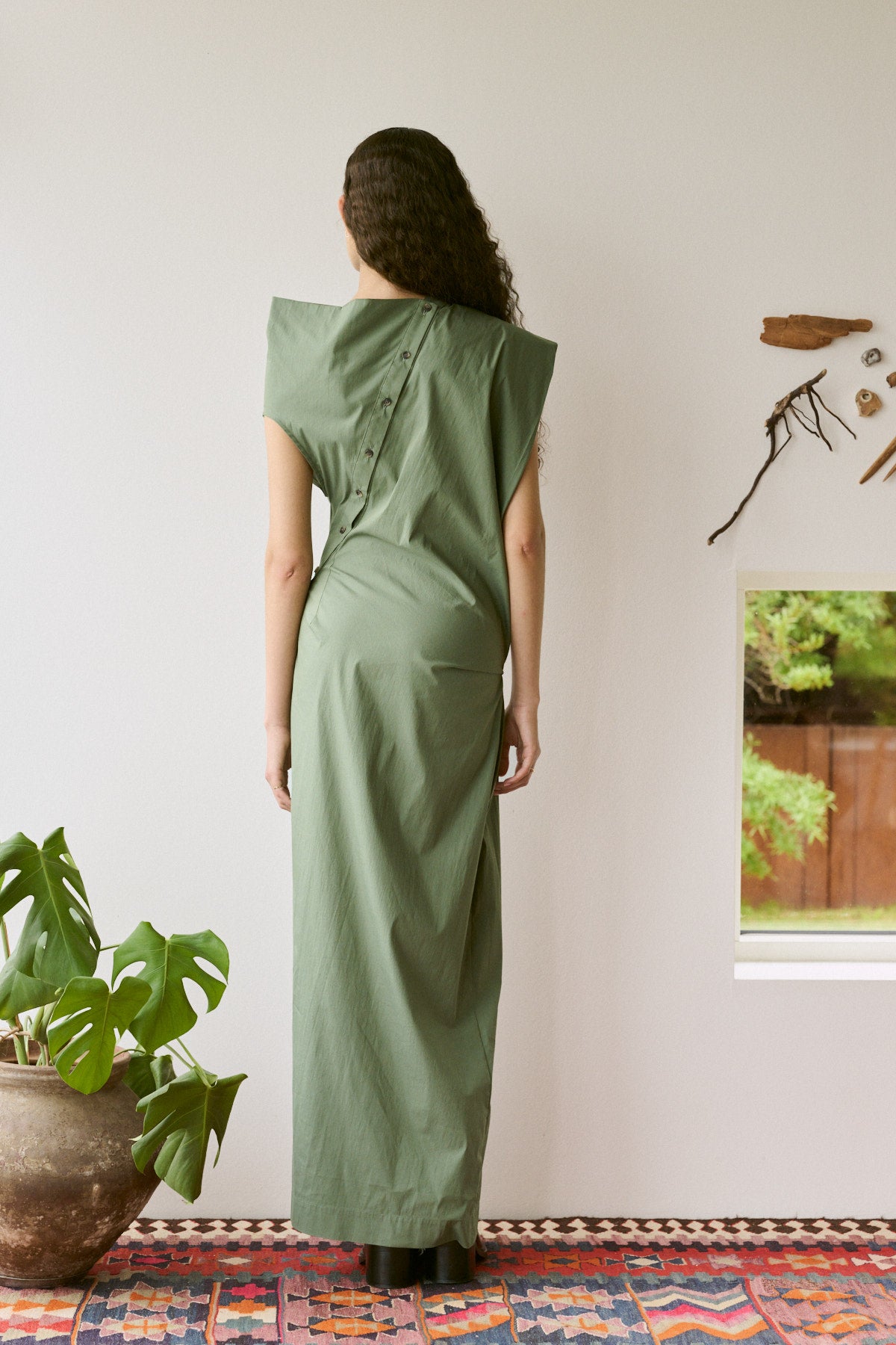 Fatou - Papery long dress I Sidiment 6 - Rabens Saloner - DK