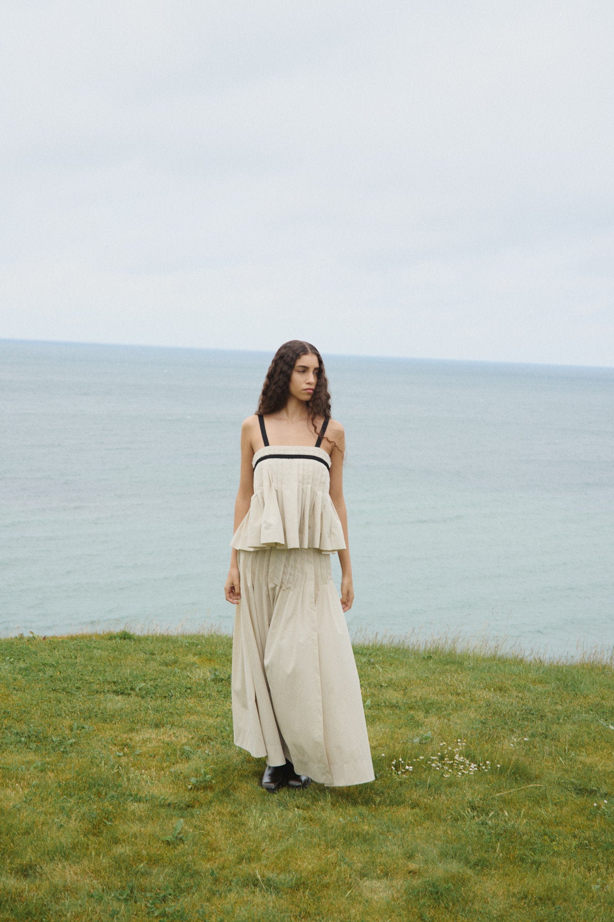 Thai - Light fusion skirt I Sand 11 - Rabens Saloner - DK