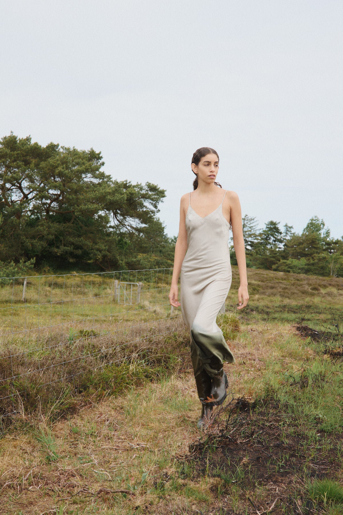 Glorie - Horizon bias dress I Cement combo 4 - Rabens Saloner - DK