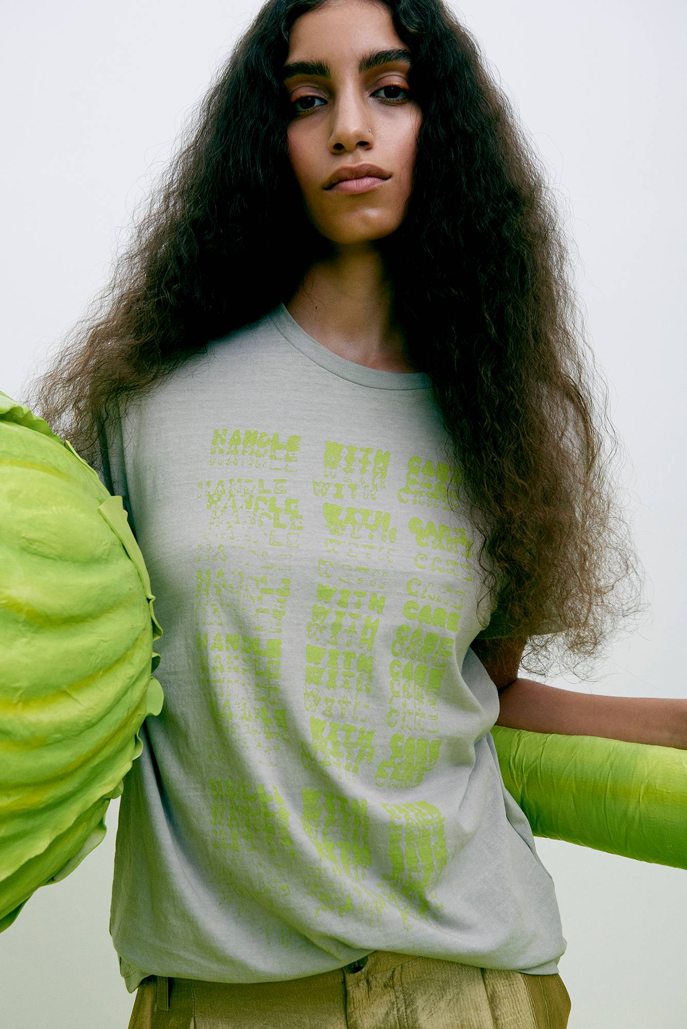 Ambla - Handle with care t-shirt I Dove 3 - Rabens Saloner - DK