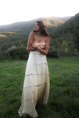 Hanny - Nuance string dress I Banana combo 1 - Rabens Saloner - DK