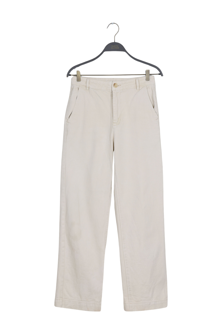 PreLoved Sabina - Canvas drill pant I Bone - S 1 - Rabens Saloner - DK