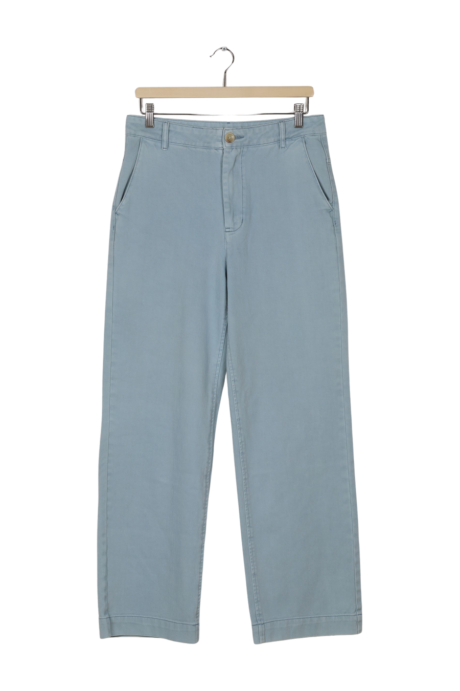 PreLoved Sabina - Canvas drill pant I Aqua - M