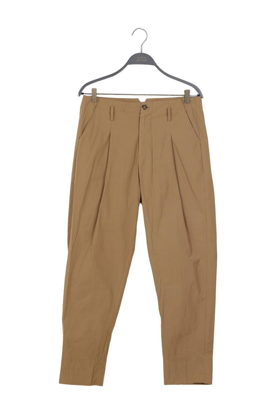 PreLoved Raina - Weightless pleat pant - XL TOBACCO XL 1 - Rabens Saloner - DK