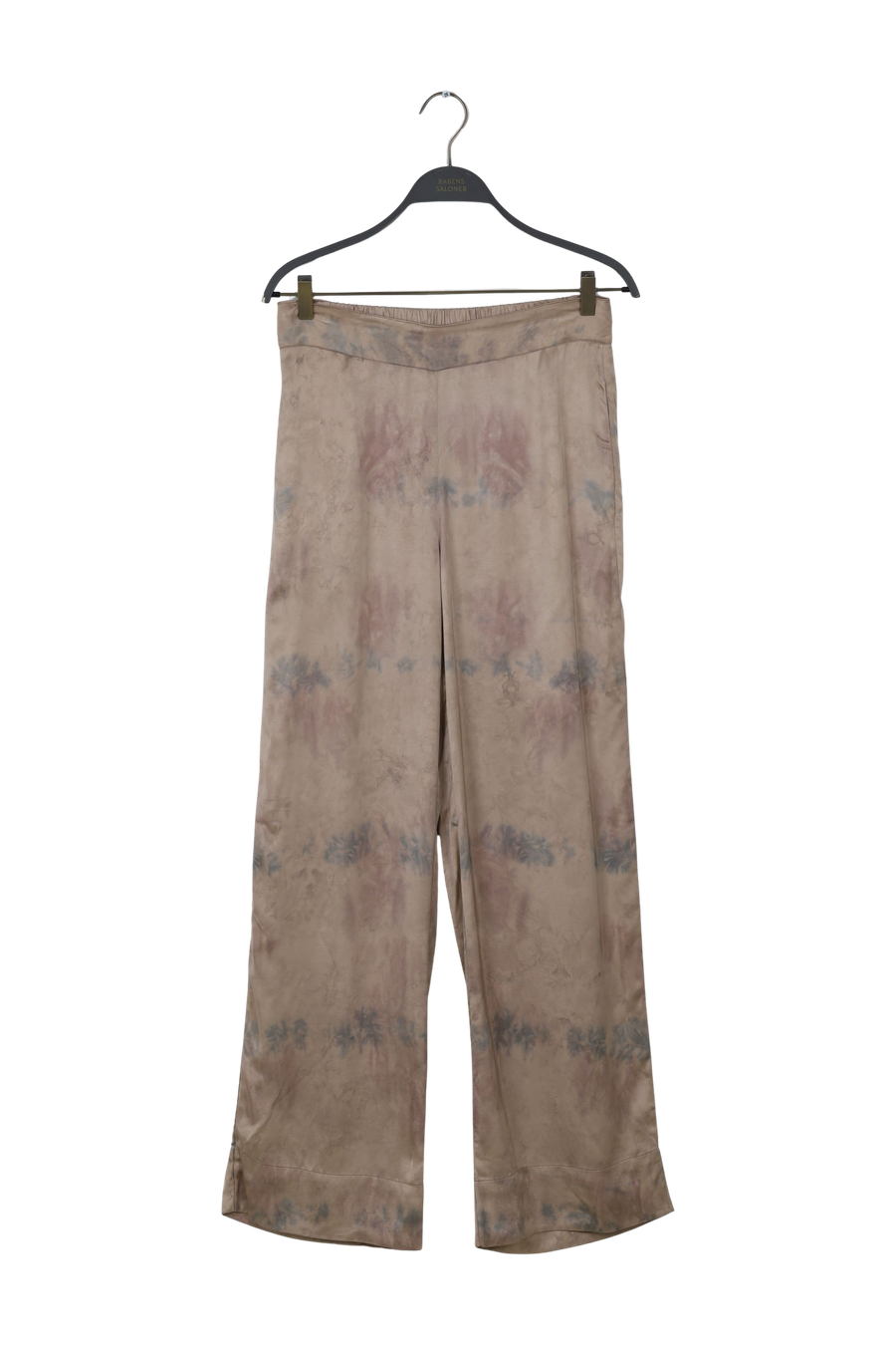 PreLoved Alisa - Mixture wide leg pants I Silver combo - M Silver combo M 1 - Rabens Saloner - DK