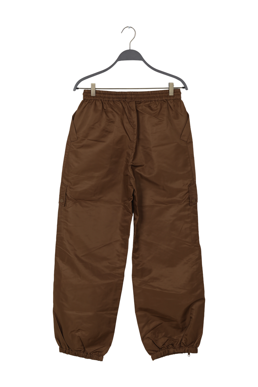 PreLoved Justa - Nylon pants I Coffee - S 2 - Rabens Saloner - DK