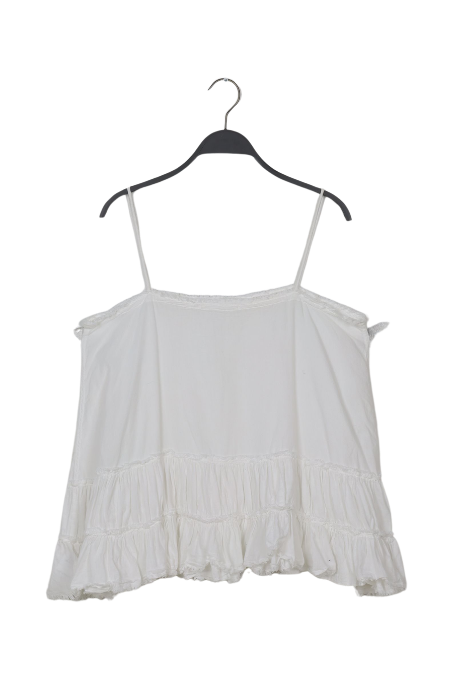 PreLoved Bella - Cotton tiered top - L 2 - Rabens Saloner - DK