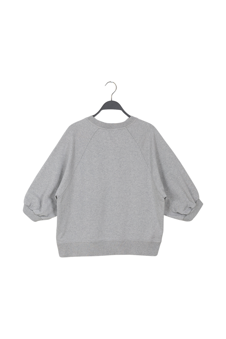 PreLoved Nona - Sweat raglan 3/4 sleeve top I Grey melange - XS/S