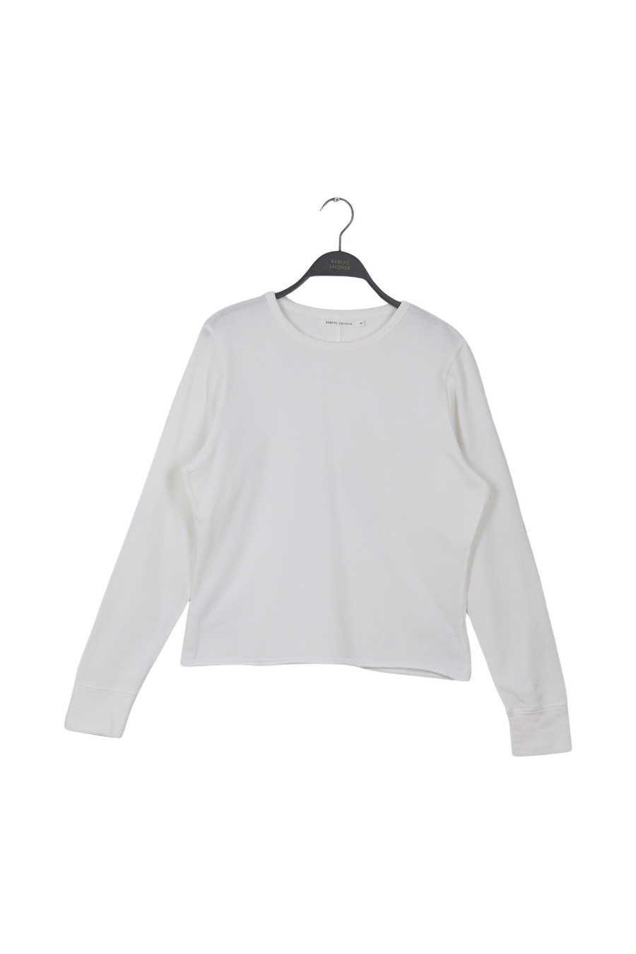 PreLoved Hila - Light stretch crew neck top I White - M