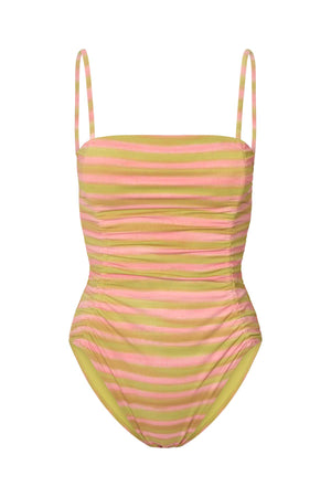 Blurred line swimsuit - Sali I Lime combo Lime combo XS 1 - Rabens Saloner - DK