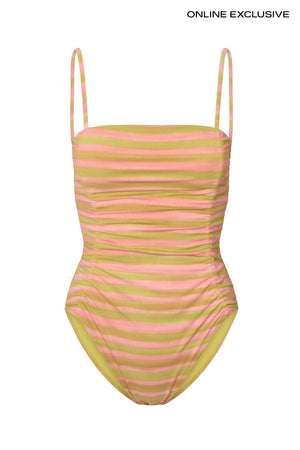 Blurred line swimsuit - Sali I Lime combo Lime combo XS 1 - Rabens Saloner - DK