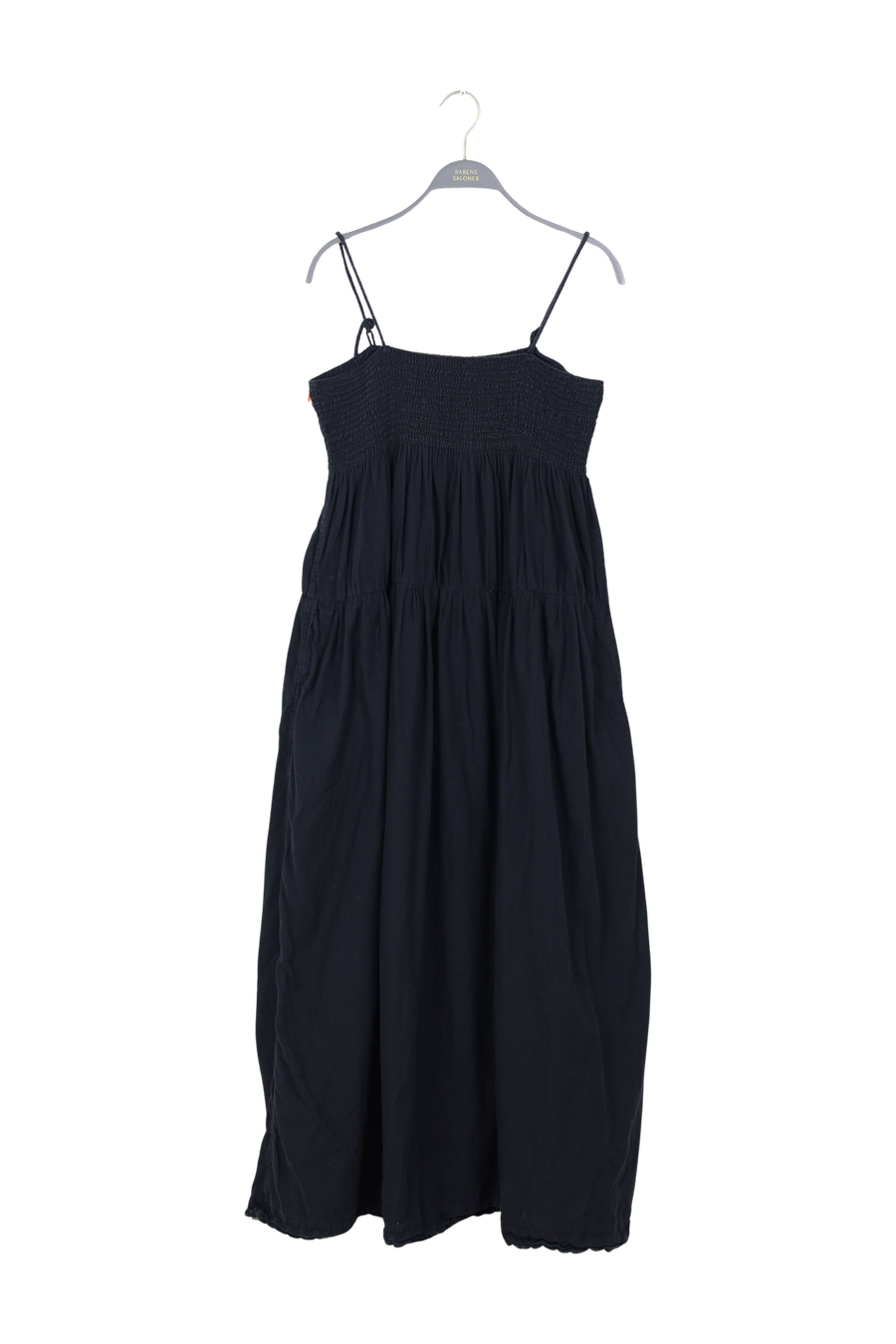 PreLoved Dodo - Cotton smock tier dress I Black - L