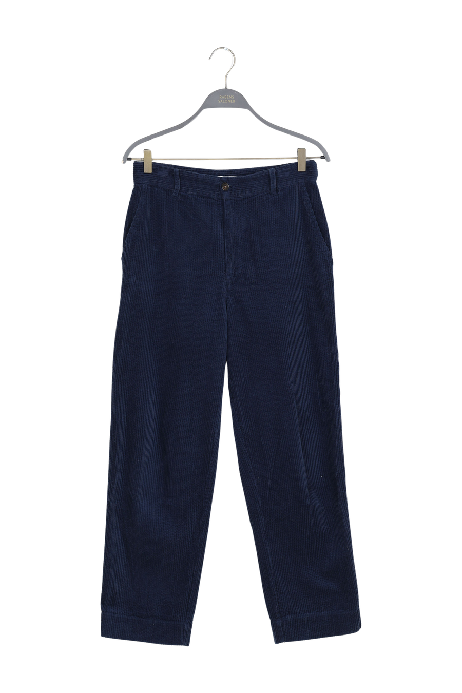 PreLoved Carly - Corduroy pants I Dark navy - S 1 - Rabens Saloner - DK