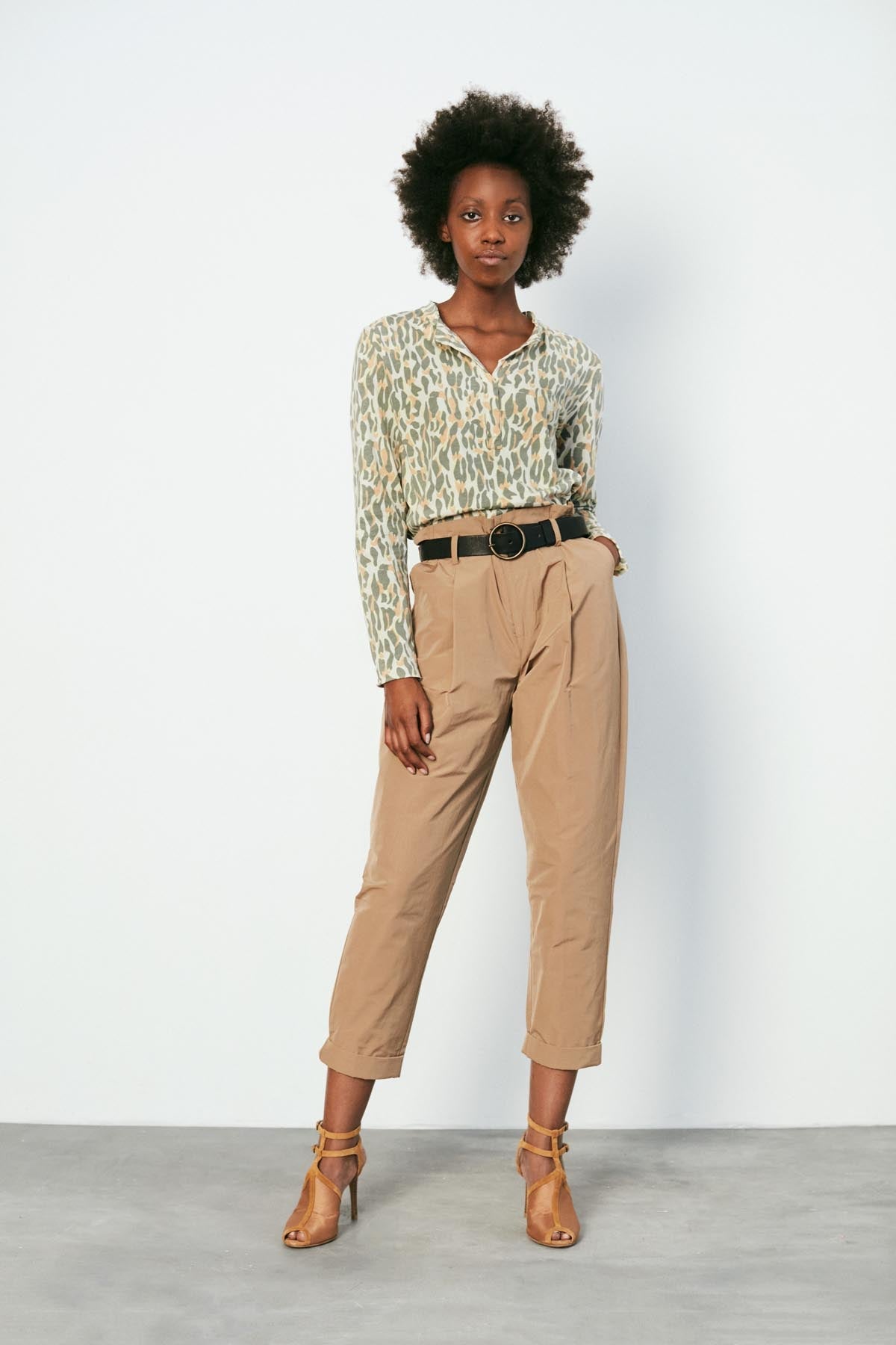 PreLoved Raina - Opaque pleat pant - XS 4 - Rabens Saloner - DK