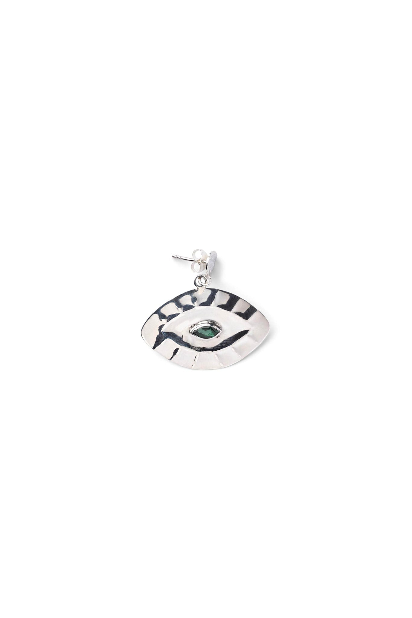 Giant Eye Earring - Nafsu I Silver Silver 4 - Rabens Saloner - DK