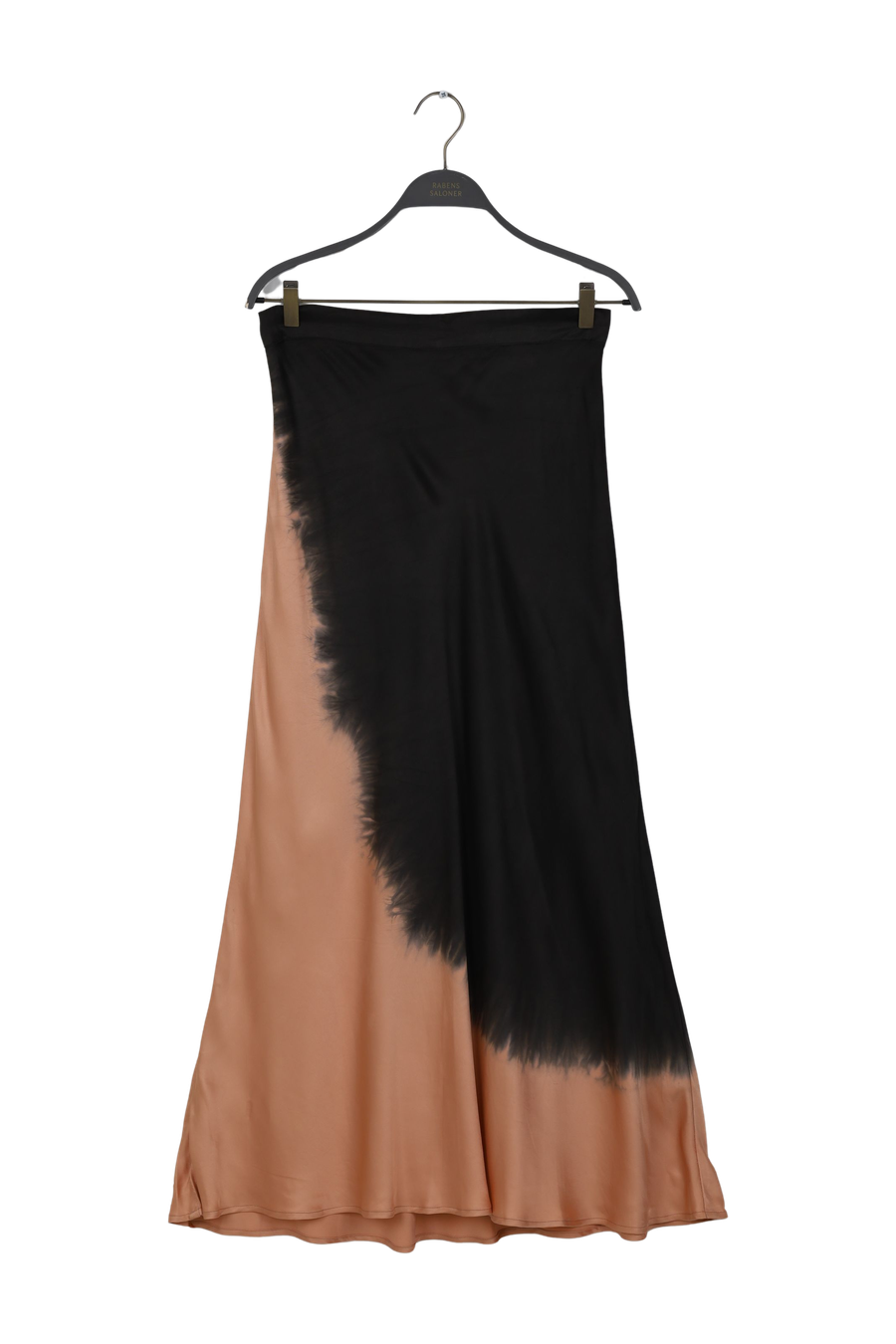 PreLoved Ellery - Coastal bias slim skirt / Peachy black combo - M Peachy black combo M 1 - Rabens Saloner - DK