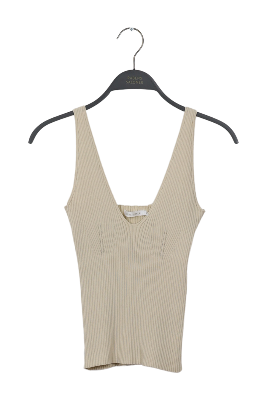 PreLoved Ferah - Contour knit tank top - L 2 - Rabens Saloner - DK